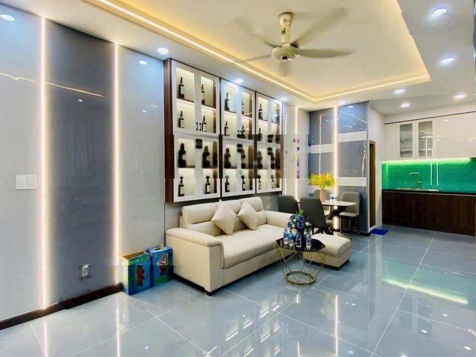 Bán nhà hẻm xe hơi Ung Văn Khiêm P25 BT. Giá 1tỷ850, DT 48,5m2