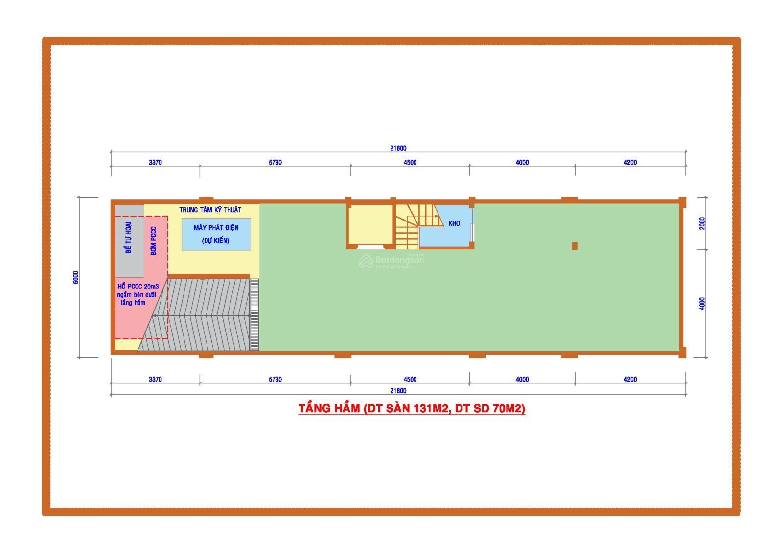 Cho thuê nguyên tòa nhà 107A Hòa Hưng