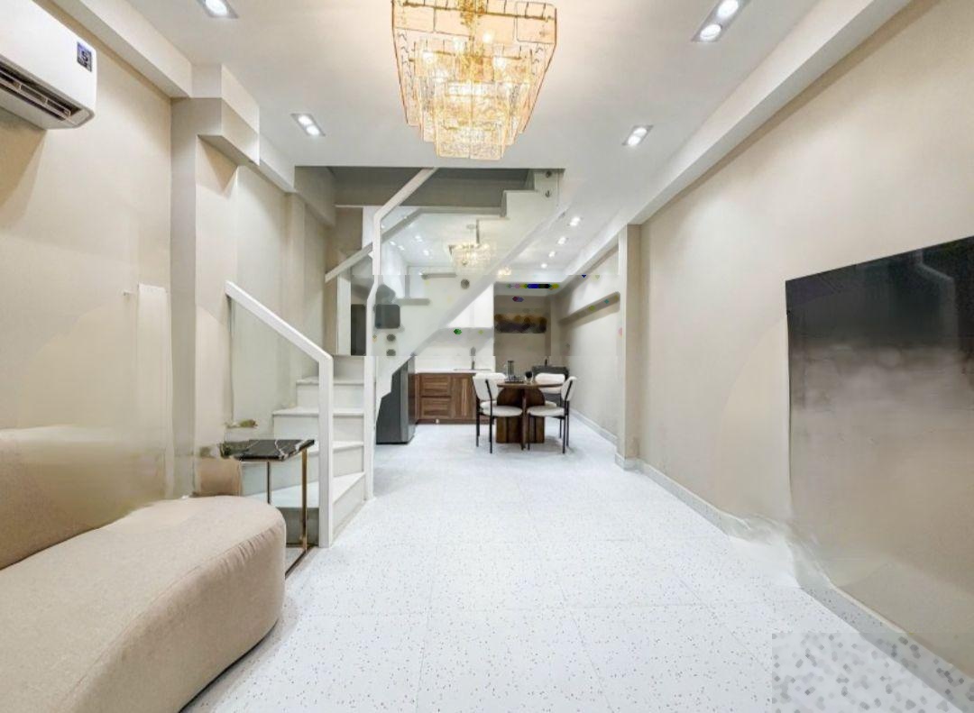 Nhà đẹp kiến trúc sư thiết kế hxh kia đối diện khu d bình thạnh 3.5 x 8.2m 2 tầng 2pn 3wc g