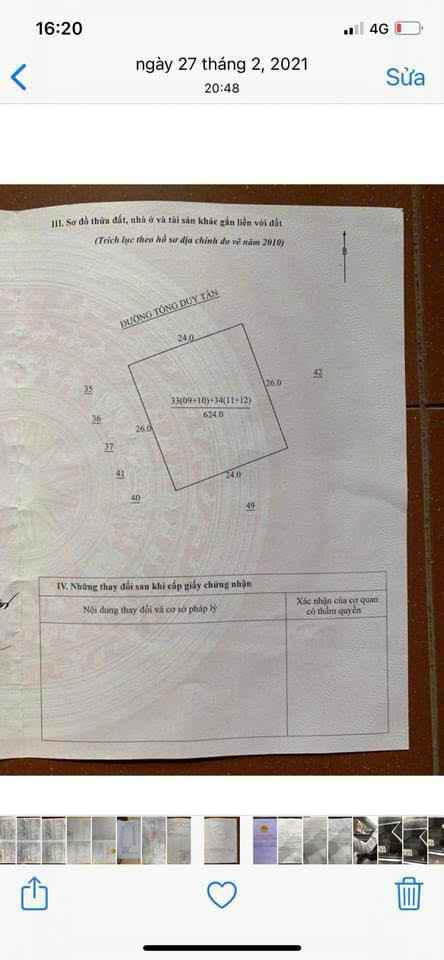 Bán đất Sầm Sơn, Thanh Hóa 624m2, mặt tiền 24m, gần biển