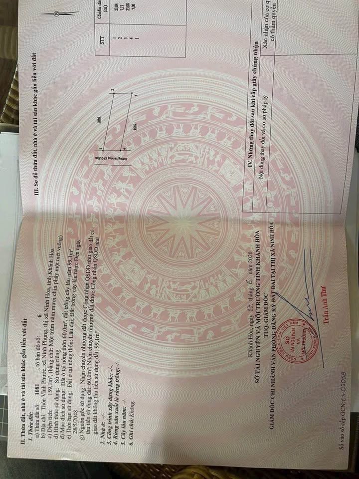 Tìm đâu ra lô đất xịn sò ở Phường Ninh Hoà, Vĩnh Phước Ninh Phụng mà giá lại mềm như bún thế này