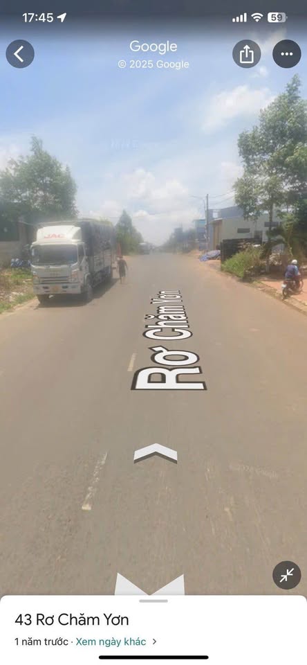 Cơ hội vàng để sở hữu lô đất mặt tiền đường Rơ Chăm Yơn, ngay chợ đầu mối Tân Hòa