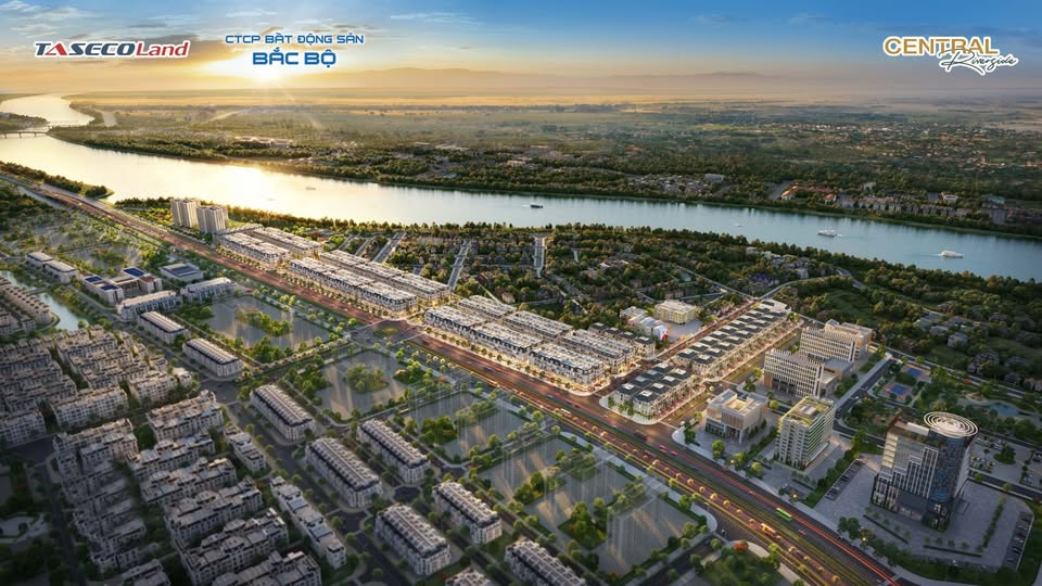 Bán Shophouse Central Riverside Thanh Hóa, mặt tiền 6m, 123m² đất, 438m² xây dựng