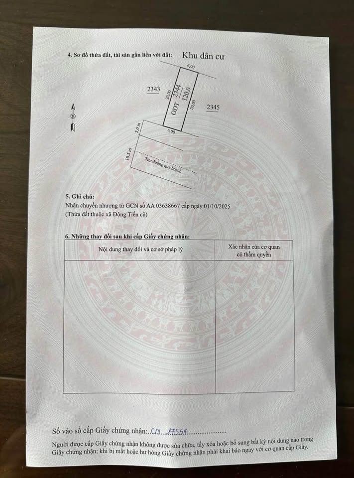 Bán lô đất 120m2 mặt tiền 6m tại MB 2723 Đông Tiến, Đông Sơn, Thanh Hóa