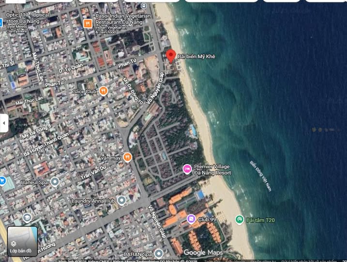 Bán đất vàng 3 mặt thoáng, cách biển Mỹ Khê 100m - Đà Nẵng