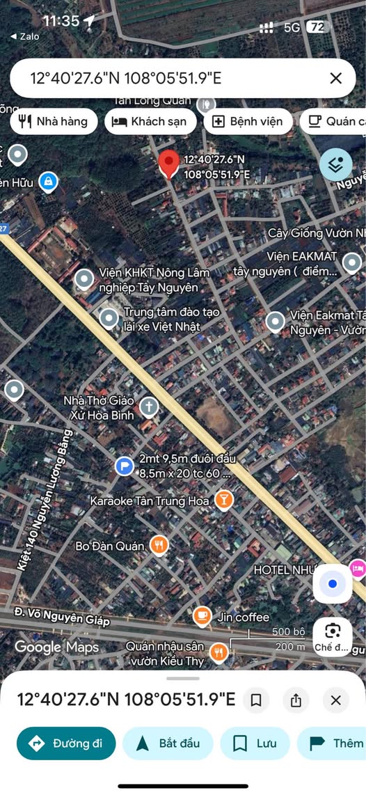 Đất Eakmat, 5mx24m, 1,9 tỷ, sổ đỏ sẵn sàng, chủ nhà chờ bạn