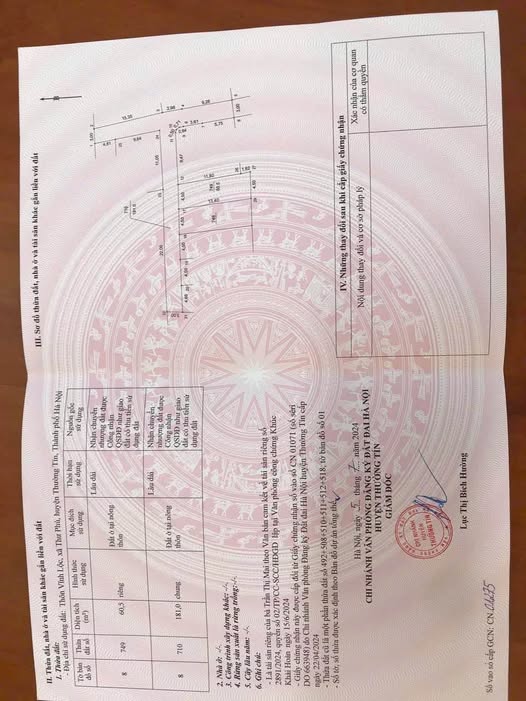 Siêu phẩm đất nền 60.5m2, mặt tiền 4.5m giá hời chỉ 4x triệu/m2 tại Thường Tín