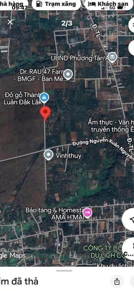 Bán đất đường Nguyễn Xuân Nguyên, 2 lô liền kề, diện tích 500m2