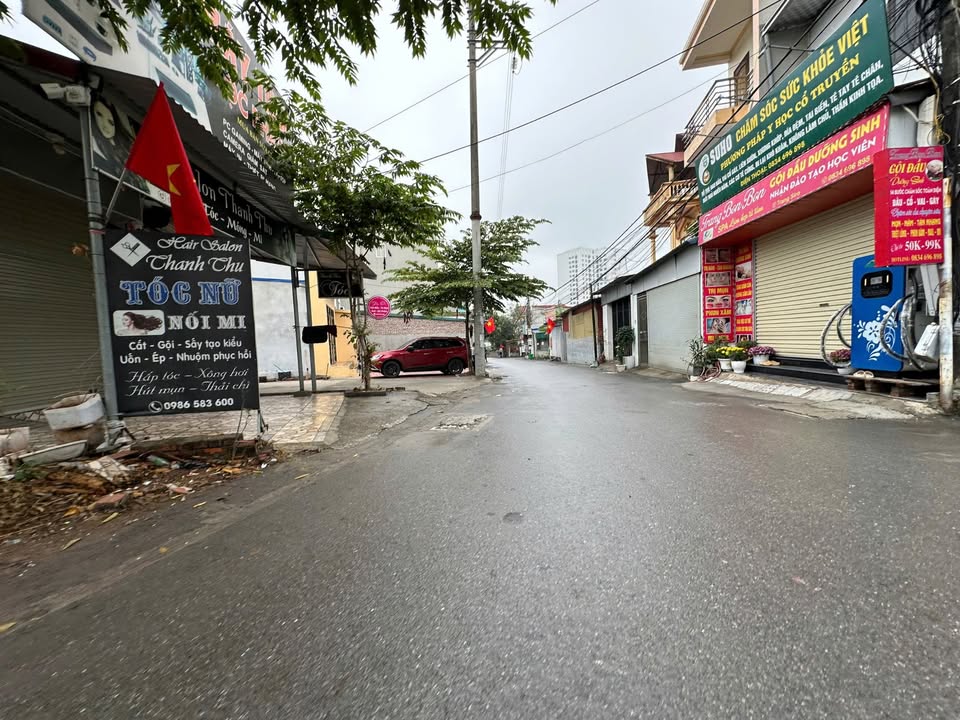 Đất lô góc mặt tiền 22m, kinh doanh sầm uất tại Minh Quyết, Vĩnh Yên