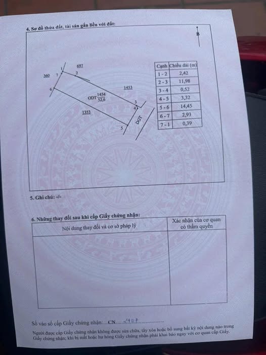 Đất Đại Lai 2 ngõ 2,5m, 52,6m2, hướng Đông Nam giá hời như mơ