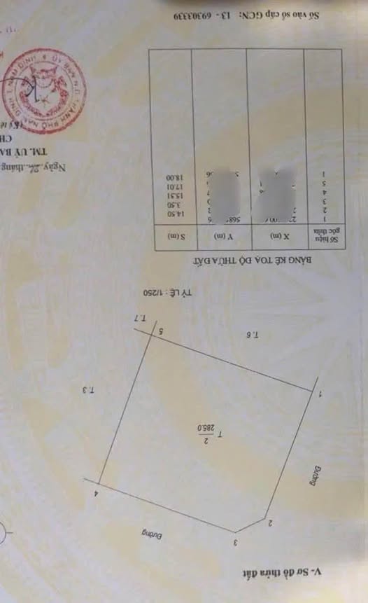 Đất lô góc mặt đường Đông A, Nam Định, cơ hội hiếm có