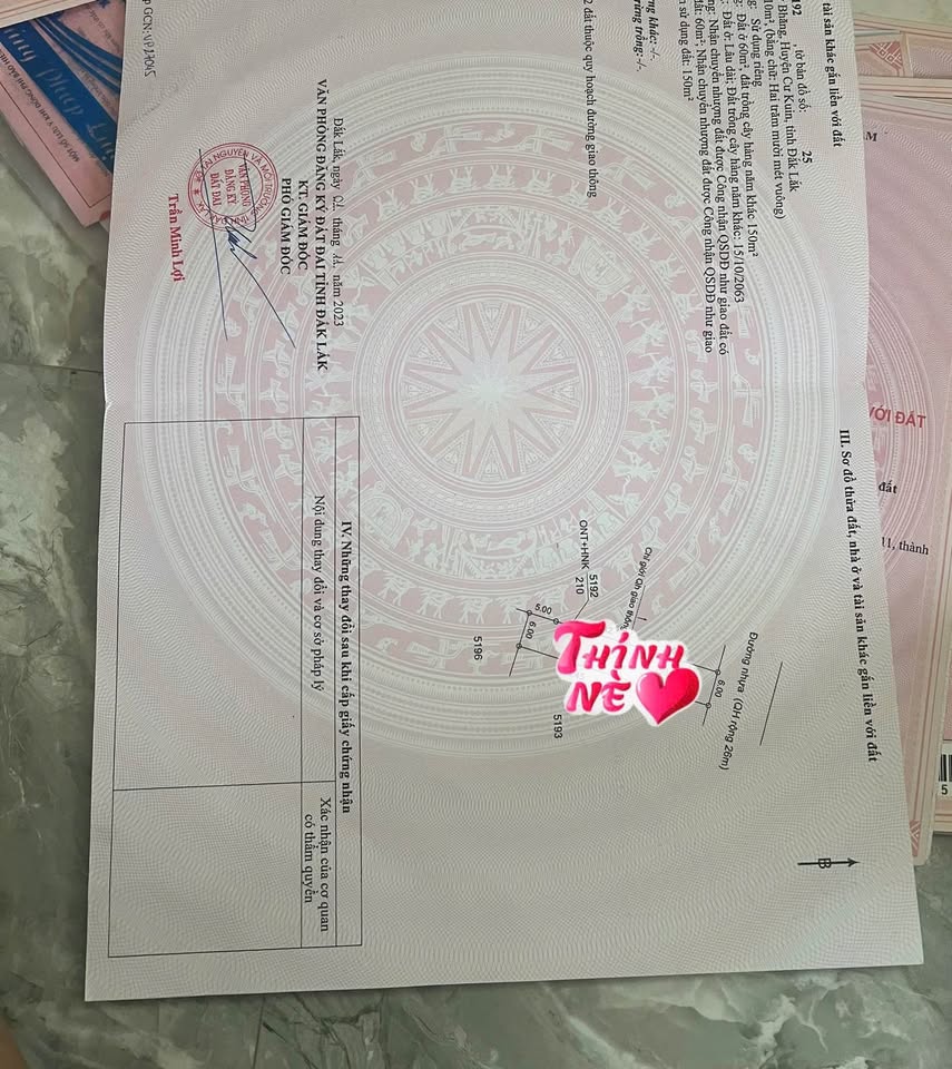 Bán đất mặt tiền đường nhựa rộng 16m tại xã Dray Bhăng, chỉ cách Quốc lộ 27 vài bước chân