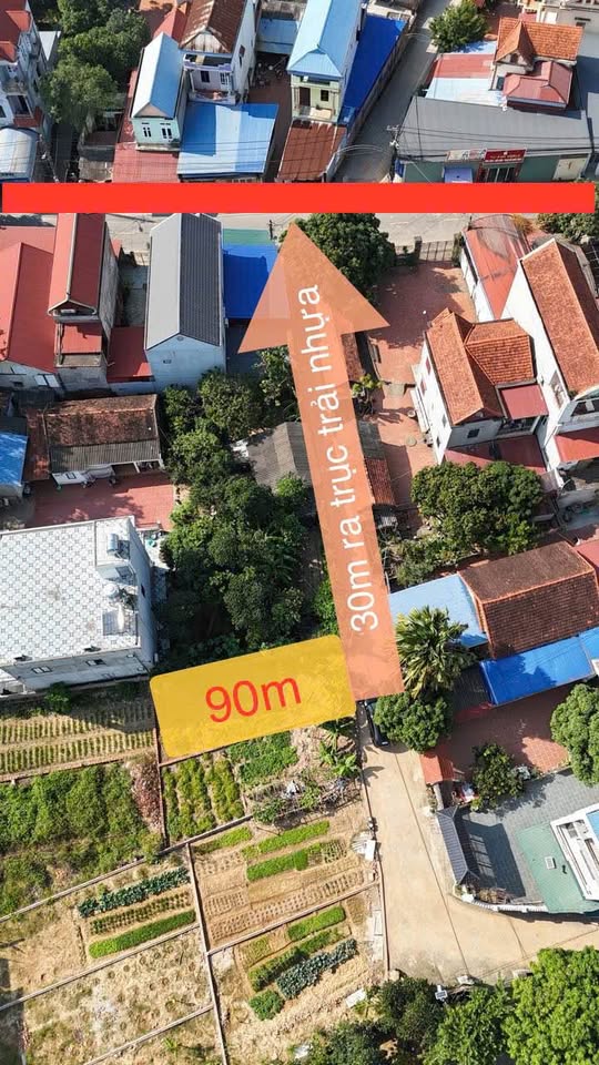 Bán đất Sóc Sơn, Hà Nội - 90m2, gần chợ, tiện ích đầy đủ