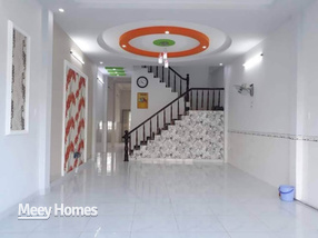 Nhà Trần Hưng Đạo, Sóc Trăng, 5x20m, 3 phòng ngủ, giá 5 triệu/tháng