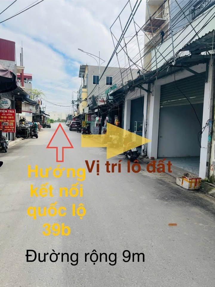 Bán đất mặt đường Liêu Thượng, Hưng Yên, kinh doanh đỉnh, dân cư đông đúc