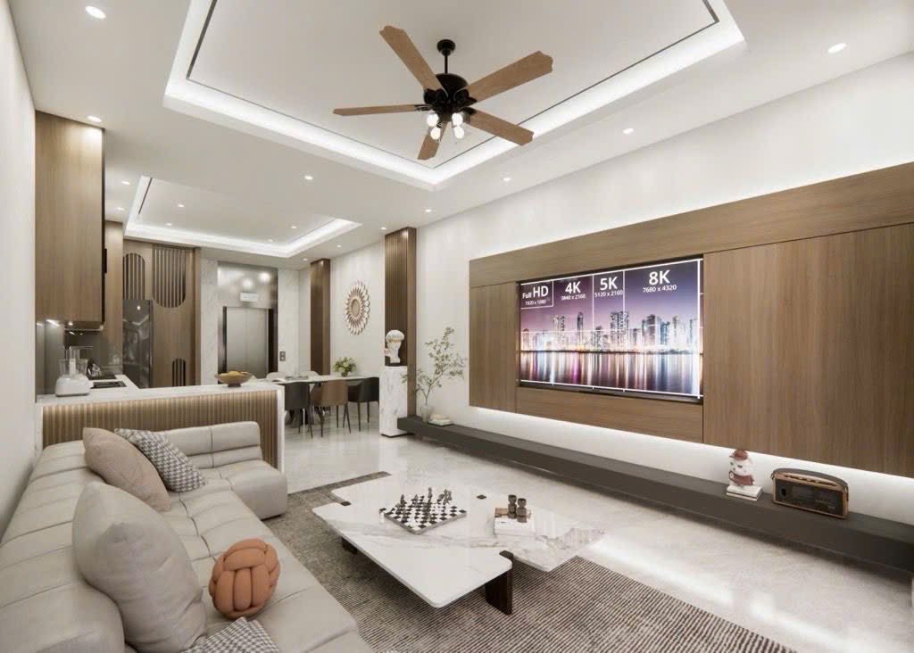 Nhà mới đẹp 60m², 5 tầng, mặt tiền 4m, ô tô tránh, kinh doanh sầm uất