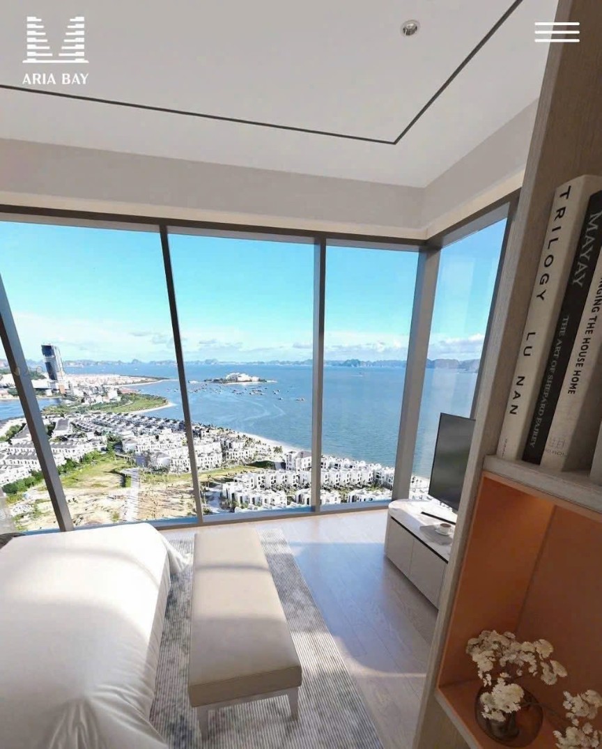 Đừng bỏ lỡ cơ hội sở hữu căn hộ 3 phòng ngủ độc đáo tại Aria Bay Hạ Long