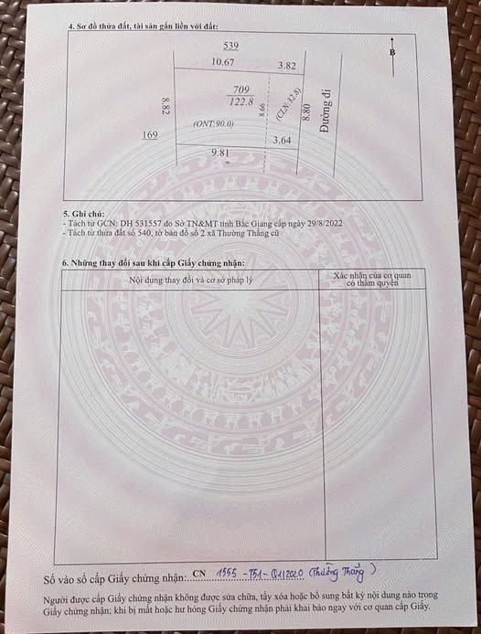 Đất Thường Thắng, mặt tiền rộng, nở hậu, phong thủy đỉnh, giá chỉ nhỉnh 1 tỷ