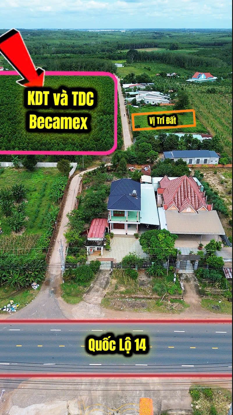 Mảnh đất vàng mặt tiền đường Nha Bích, Chơn Thành