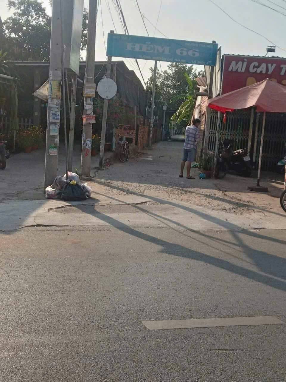 Bán gấp nền thổ cư hẻm 66 Nguyễn Chí Thanh, khu dân cư đông đúc, gần KCN Trà Nóc