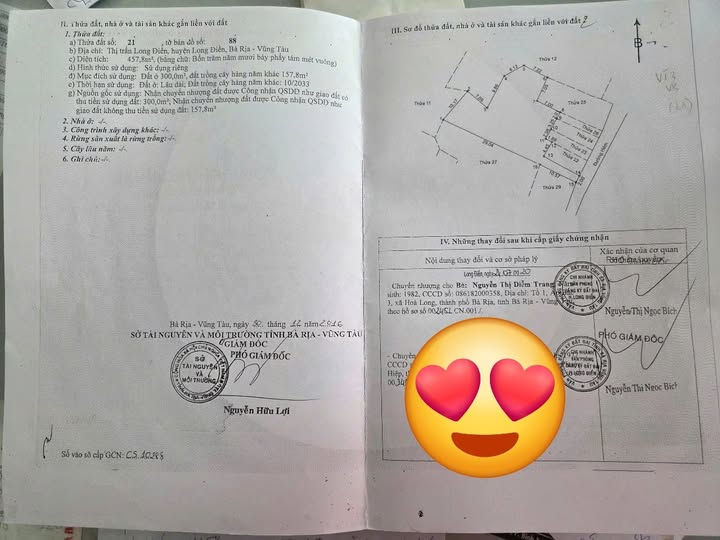 Chính chủ cần bán gấp lô đất tại hẻm 45 Võ Thị Sáu, Long Điền, giáp Long Toàn, Bà Rịa, giá chỉ 2.65 tỷ