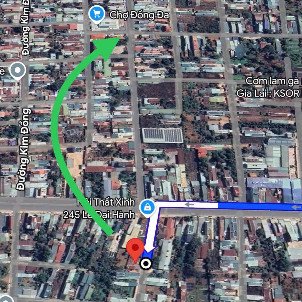 Nhà 1 mê hẻm rộng thoáng, 5m x 18m, gần chợ Đống Đa, hoàn thành trước tết