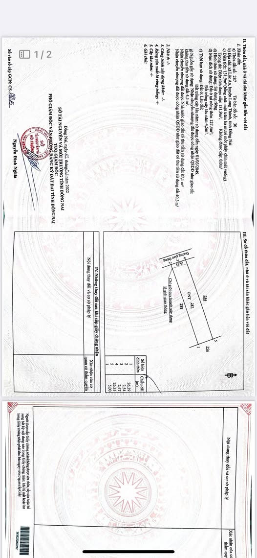 Đất Bưng Cơ, Lộc An, Long Thành, sổ hồng trao tay, giá siêu yêu