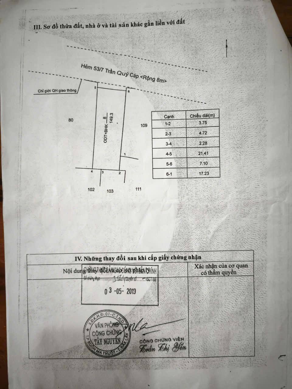 Bán nhà cấp 4 rộng 7m, 70m2 thổ cư tại Phường Tự An, Buôn Ma Thuột