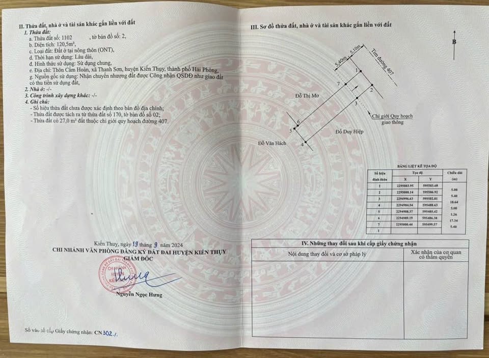 Đất mặt đường 407 rộng 10m, 120m2, giá hời mua nhanh kẻo lỡ