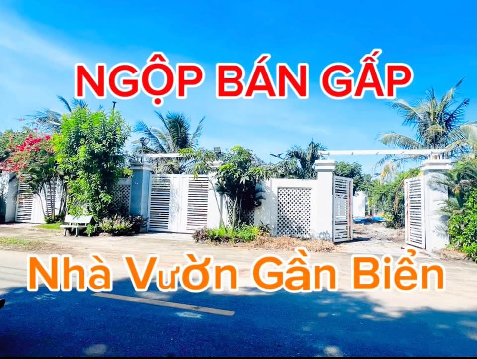 Bán nhà vườn mặt tiền Nguyễn Huệ, Đất Đỏ, Bà Rịa - Vũng Tàu, 2,99 tỷ