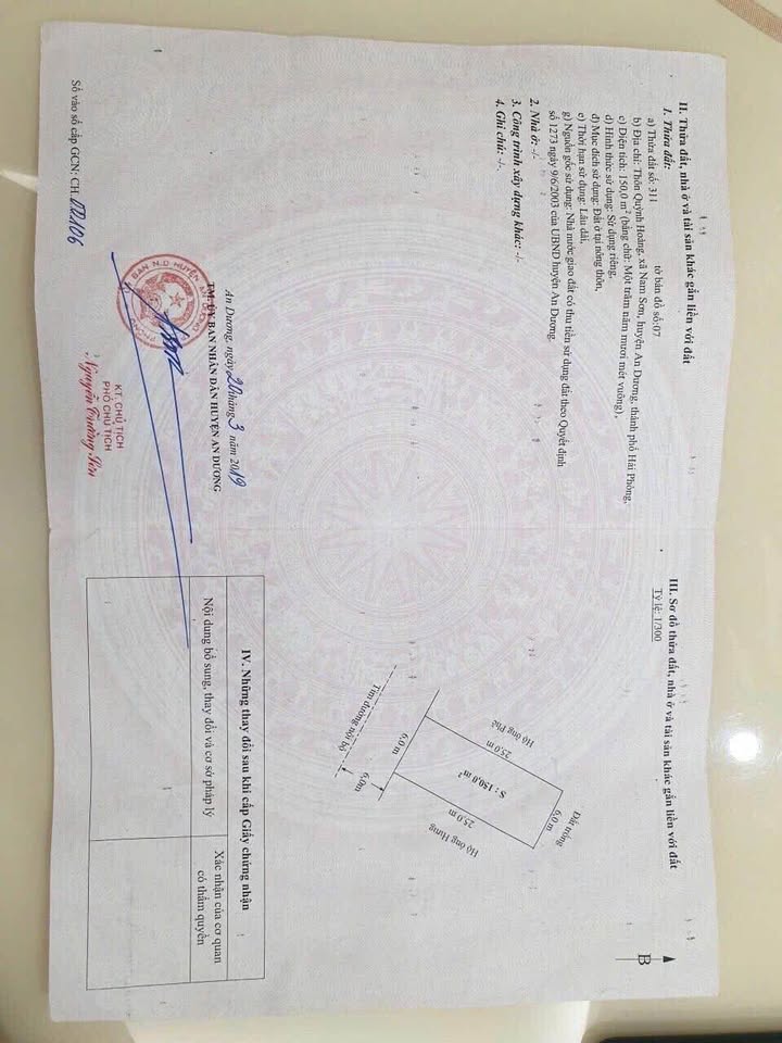 Cơ hội vàng sở hữu ngay căn nhà "siêu phẩm" tại Quỳnh Hoàng, Huyện An Dương, Thành phố Hải Phòng