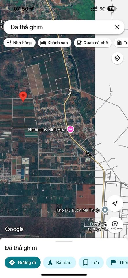 Bán đất sào giá rẻ tại Buôn Rưh, Cư Suê, Đắk Lắk 3700m2