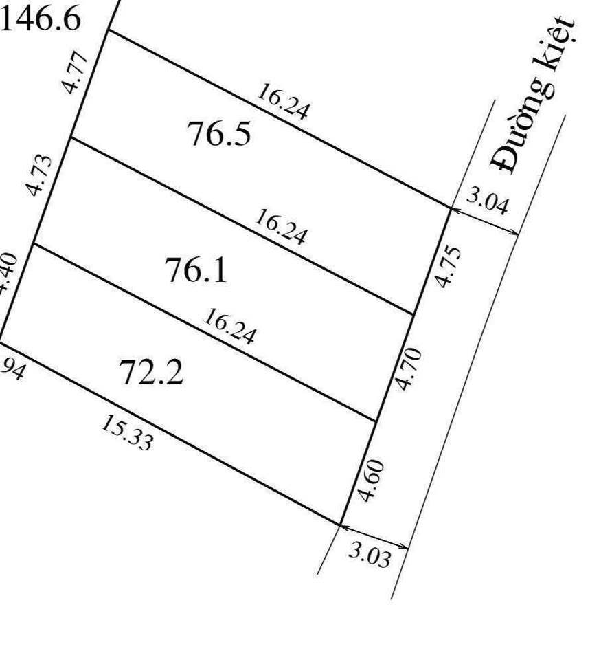 Bùng nổ 3 lô đất vàng kiệt ô tô Trường Chinh, cơ hội sở hữu ngay