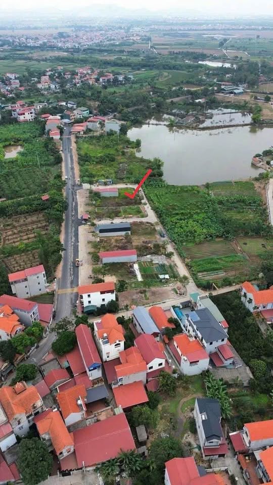 Bán lô đất đấu giá tại Yên Nội, Vạn Yên, Mê Linh, Hà Nội, diện tích 68.9m2, mặt tiền rộng 5.5m