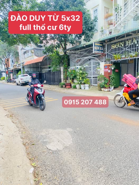 Bán đất Đào Duy Từ, 5m x 32m full thổ cư, gần chợ và trường học