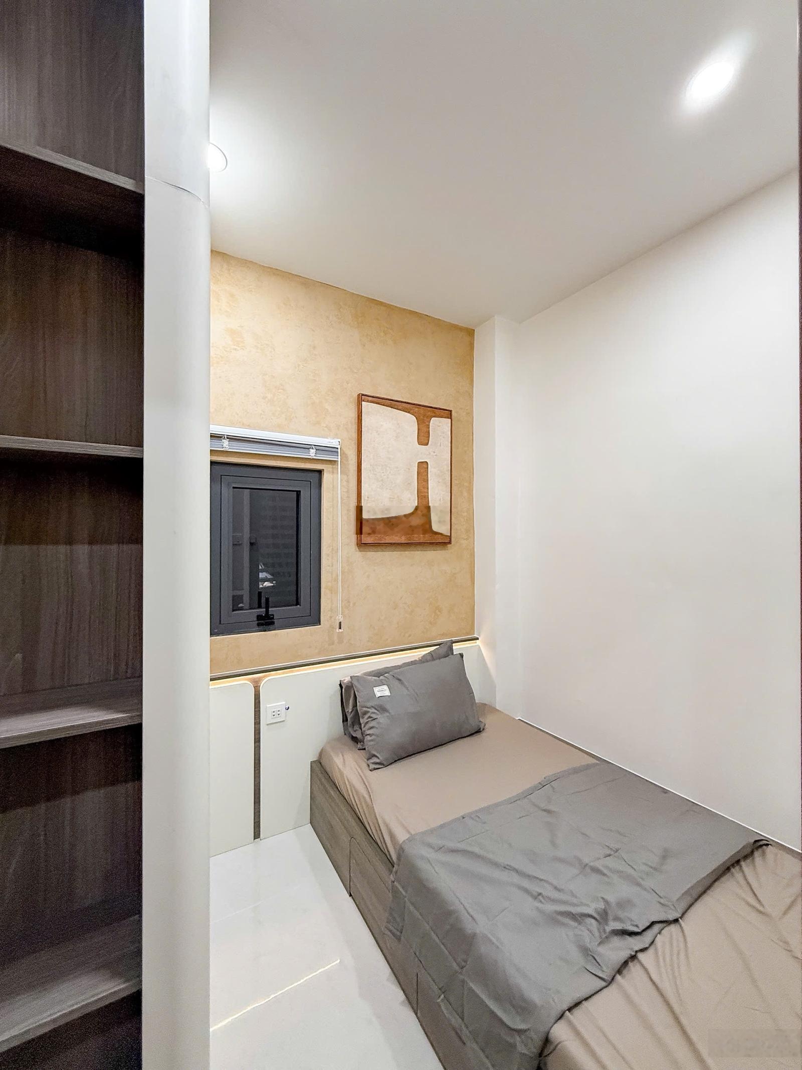 Nhà mới toanh khu phố ăn uống Bùi Đình Tuý Bình Thạnh hẻm 3m DT: 4.6 x 7.5 CN 33m² DTSD 70m²