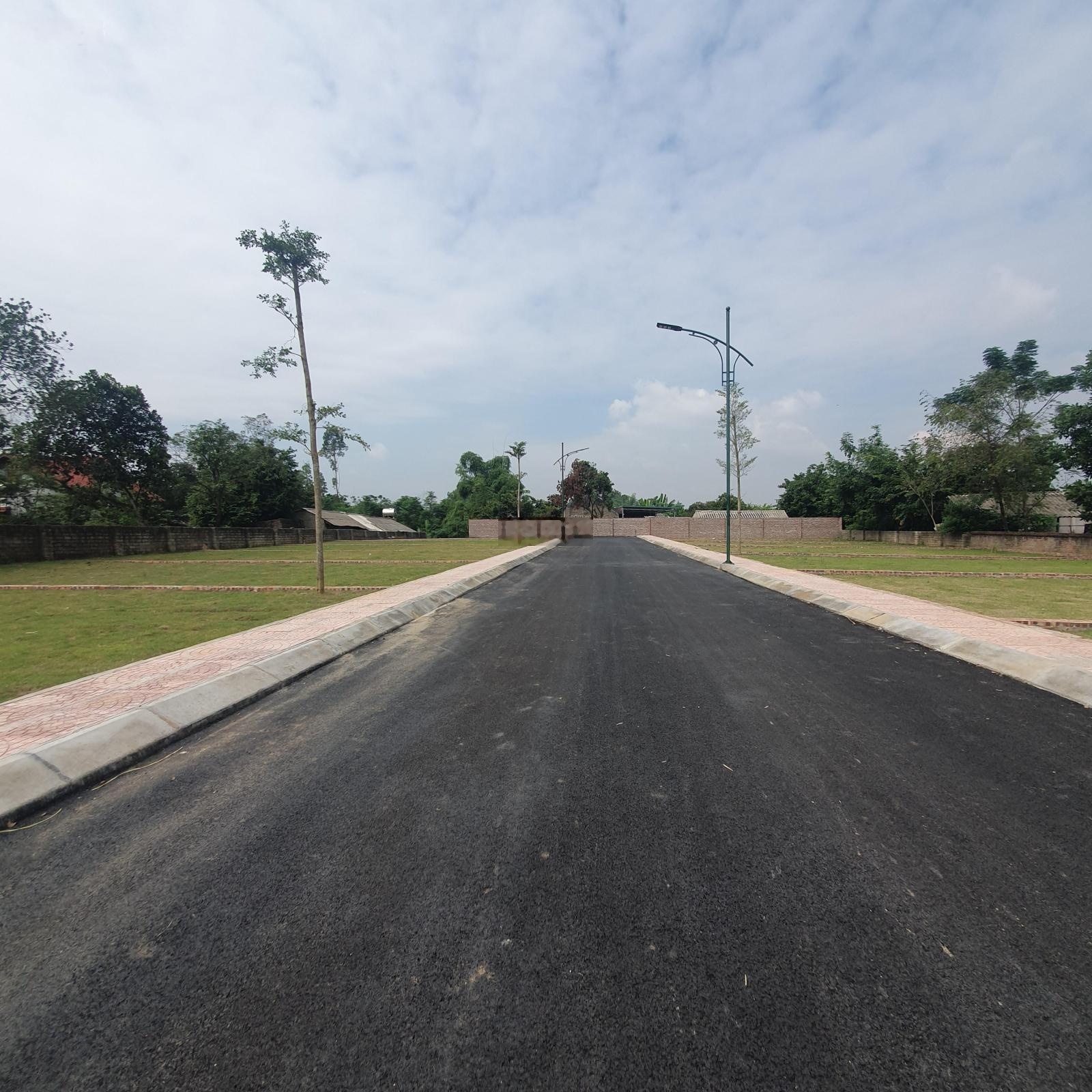 18 lô ! đúng 18 lô hàng f0 100m2 mặt tiền 7m chuẩn bị mở bán tại phường tùng thiện - sơn tây .