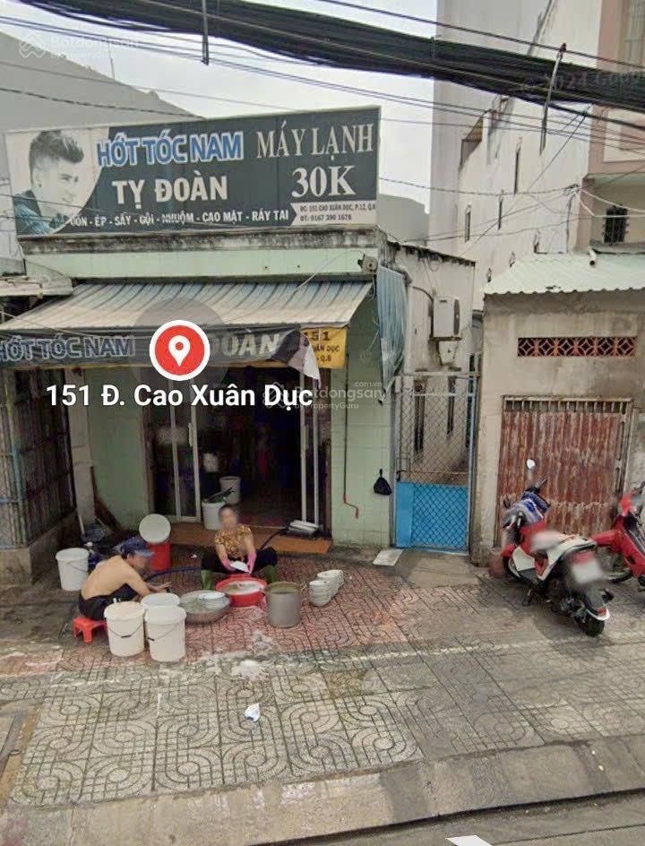 Cho thuê nhà mặt tiền Cao Xuân Dục, P.12, Q.8 giá 45tr