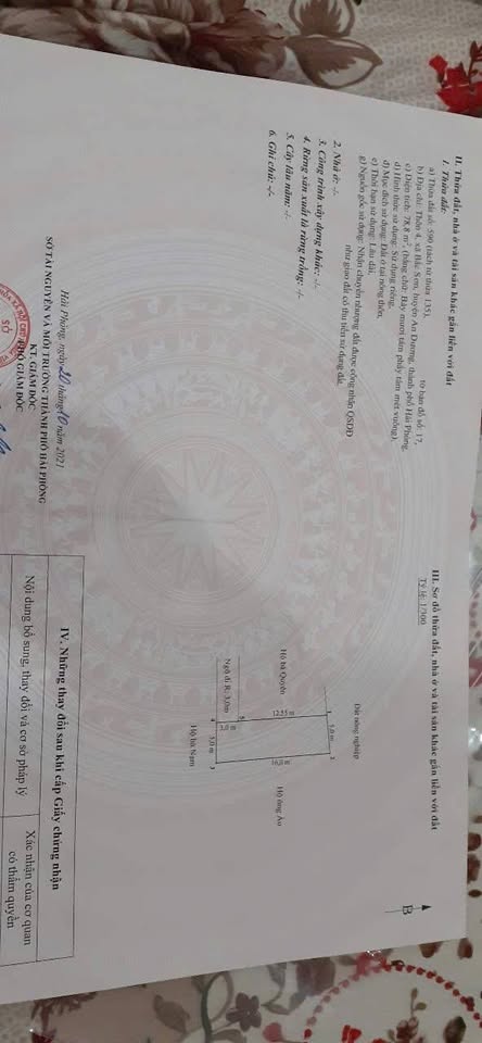 Cơ hội sở hữu ngay lô đất cực phẩm tại Bắc Sơn, An Dương, Hải Phòng