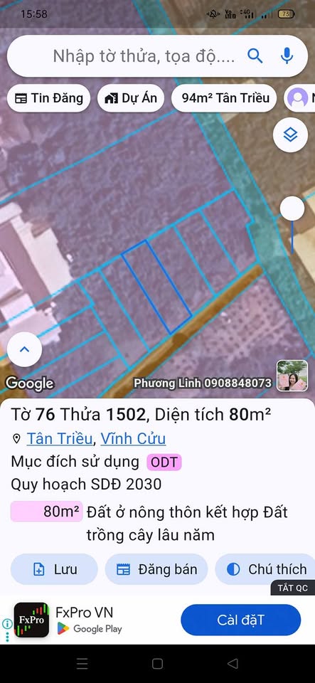 Bán đất đô thị full thổ cư, vị trí đẹp tại phường Tân Triều, Biên Hòa