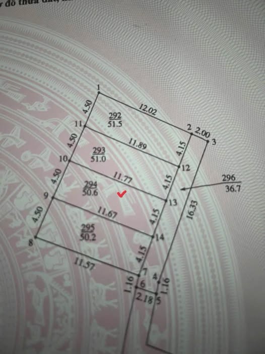 Bán đất 50,6m2 tại Trạch Mỹ Lộc, Phúc Thọ, Hà Nội, tiềm năng sinh lời cao