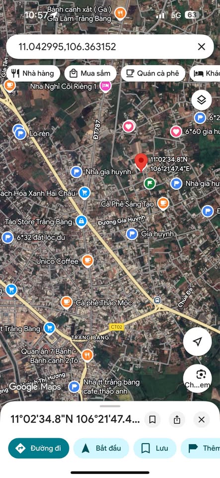 Bán lô đất vuông vắn tại trung tâm Trảng Bàng, Tây Ninh