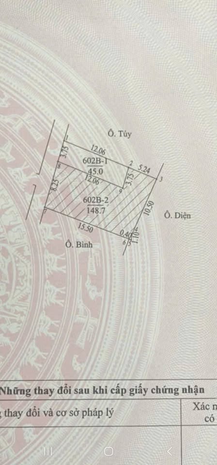 Đất thổ cư 45m2, đường ô tô, sổ đỏ sẵn sàng, Hoài Đức