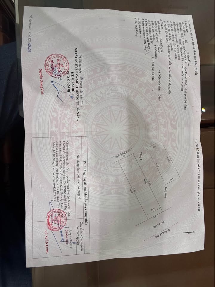 Cơ hội sở hữu ngôi nhà mơ ước tại mặt tiền đường 7.5m, số 68 Lý Triện, Phường Thanh Khê