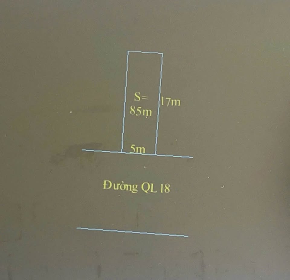 Bán đất mặt đường Quốc lộ 18, Quảng Yên - 1.8 tỷ, kinh doanh đắc lợi