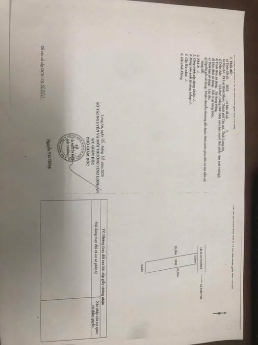 Bán đất Lợi Bình Nhơn, Tân An, đường ô tô, diện tích 5m x 25m