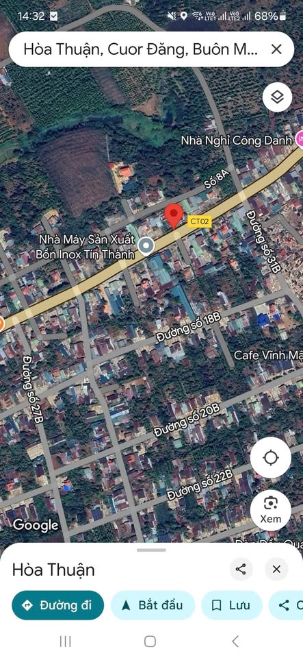 Đất mặt tiền Quốc lộ 14, kinh doanh đỉnh cao