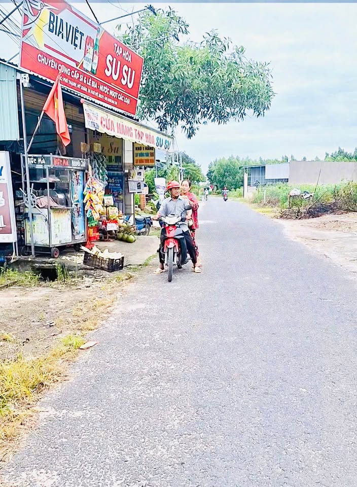 Đất thổ cư Phú Mỹ, Bà Rịa, Vũng Tàu, mặt tiền đường nhựa, dân cư đông đúc, kinh doanh tốt