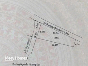 Đất Long An 2 lô liền kề, 2 mặt tiền hẻm, giá mềm như bún