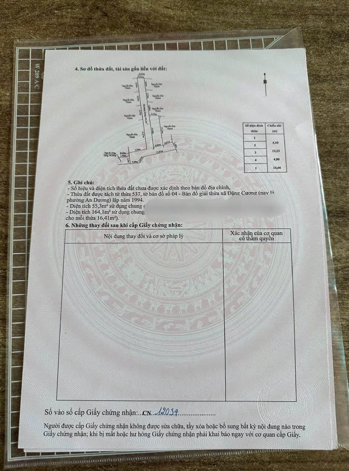 Bán đất 55,3m2 Tự Lập, An Dương, hướng Nam mát mẻ, ô tô đỗ tận nơi